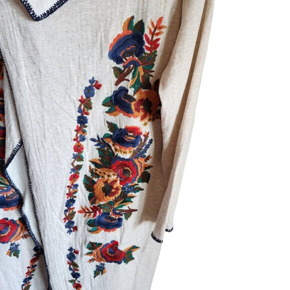 Trelise Cooper Cardigan Medium Women's Embroidered Boho Hippy Little Liars Longl - Picture 5 of 10